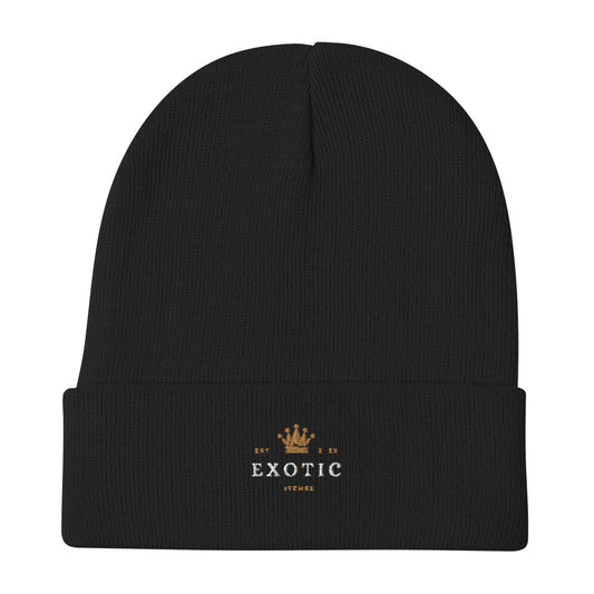Exotic Bitches Logo Embroidered Beanie
