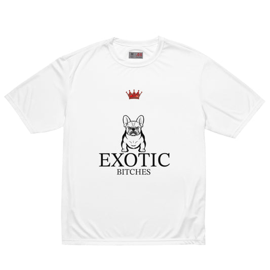 Exotic Bitches Logo Unisex performance crew neck t-shirt