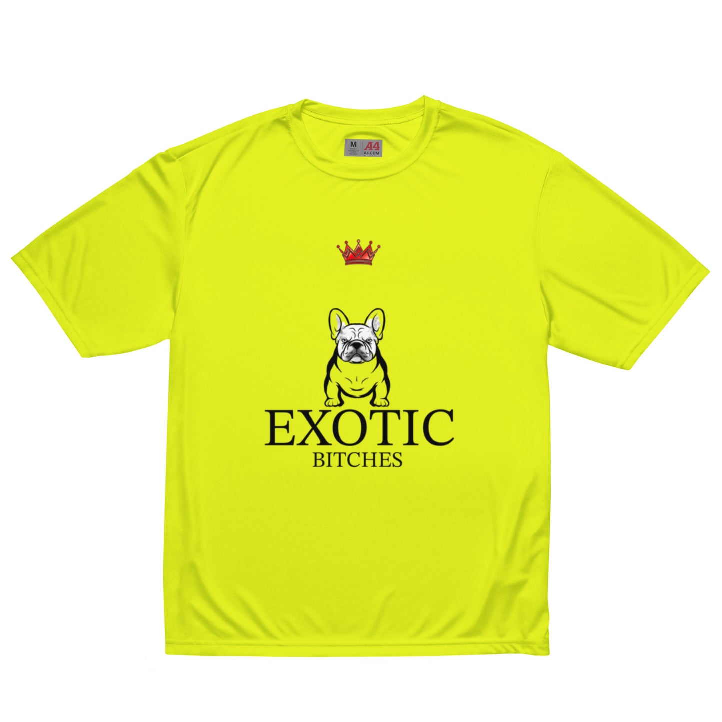 Exotic Bitches Logo Unisex performance crew neck t-shirt