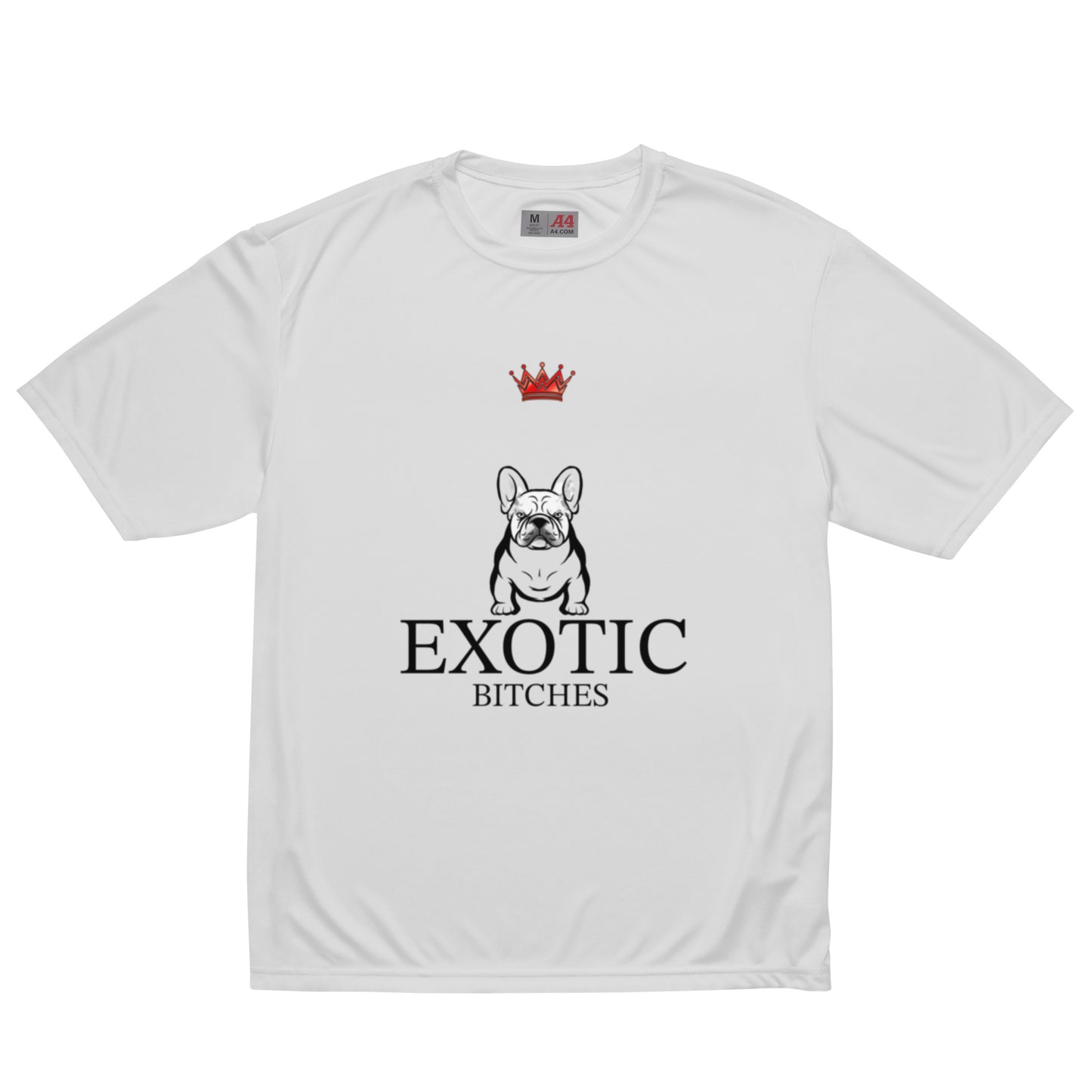 Exotic Bitches Logo Unisex performance crew neck t-shirt