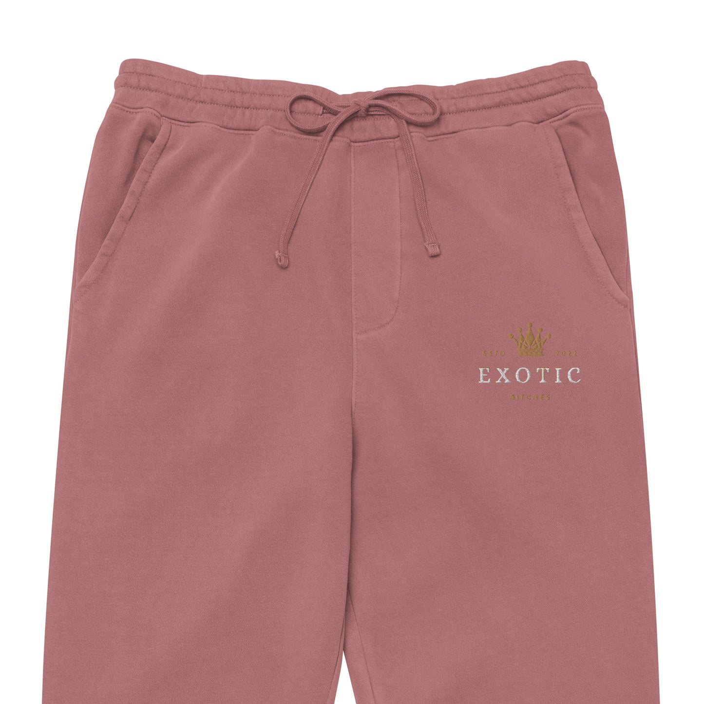 Exotic Bitches Logo Unisex pigment-dyed sweatpants